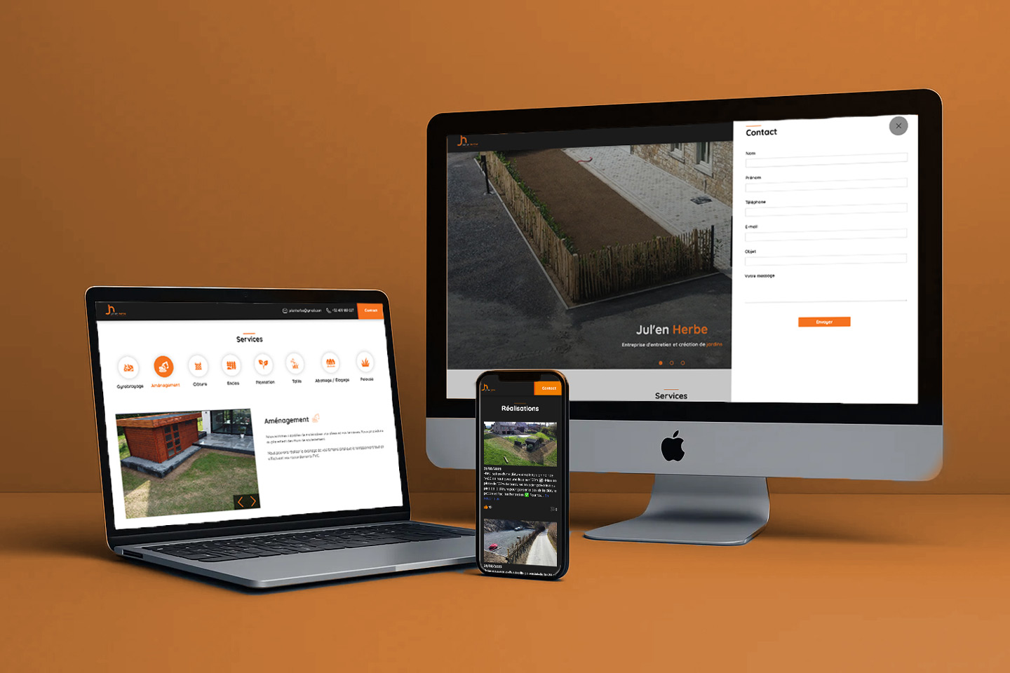 Jul'en Herbe site web